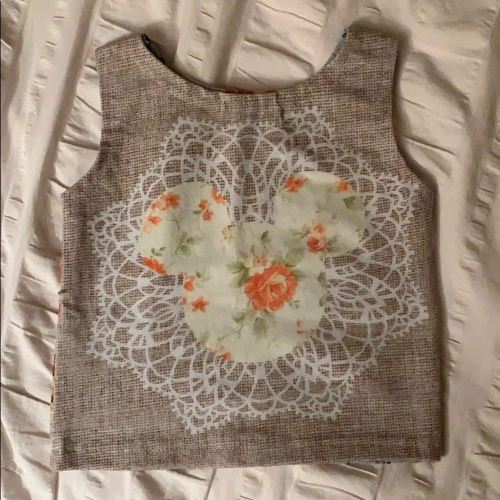 Disney floral Baby tank top